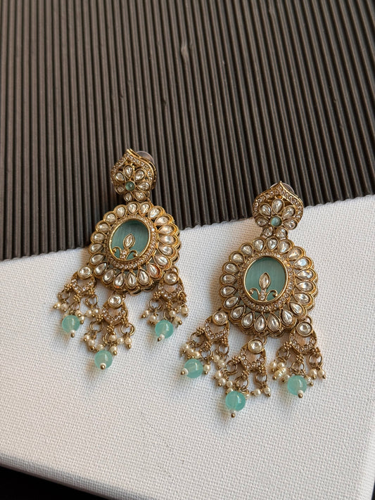 FMC433 - Kundan Earrings