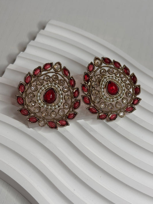 FMC198 - Polki Stud Earrings