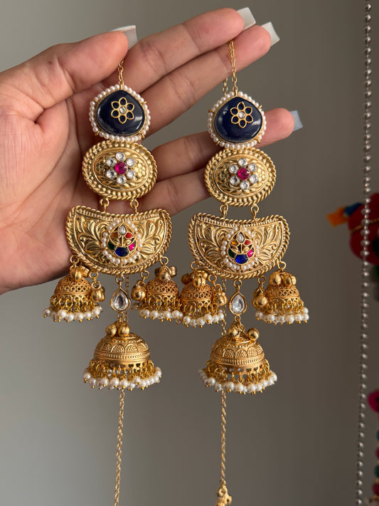 FMC2876 - Brass Earrings