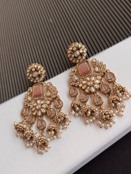 FMC765 - Kundan Earrings