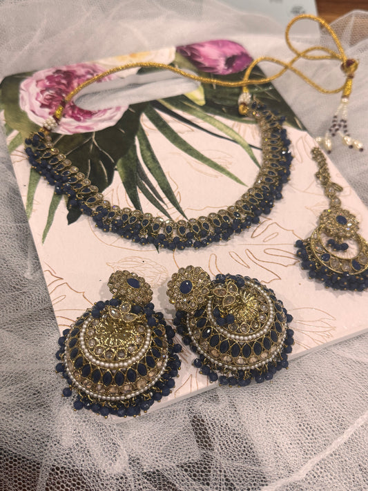 FMC259 - Polki Neckline Set