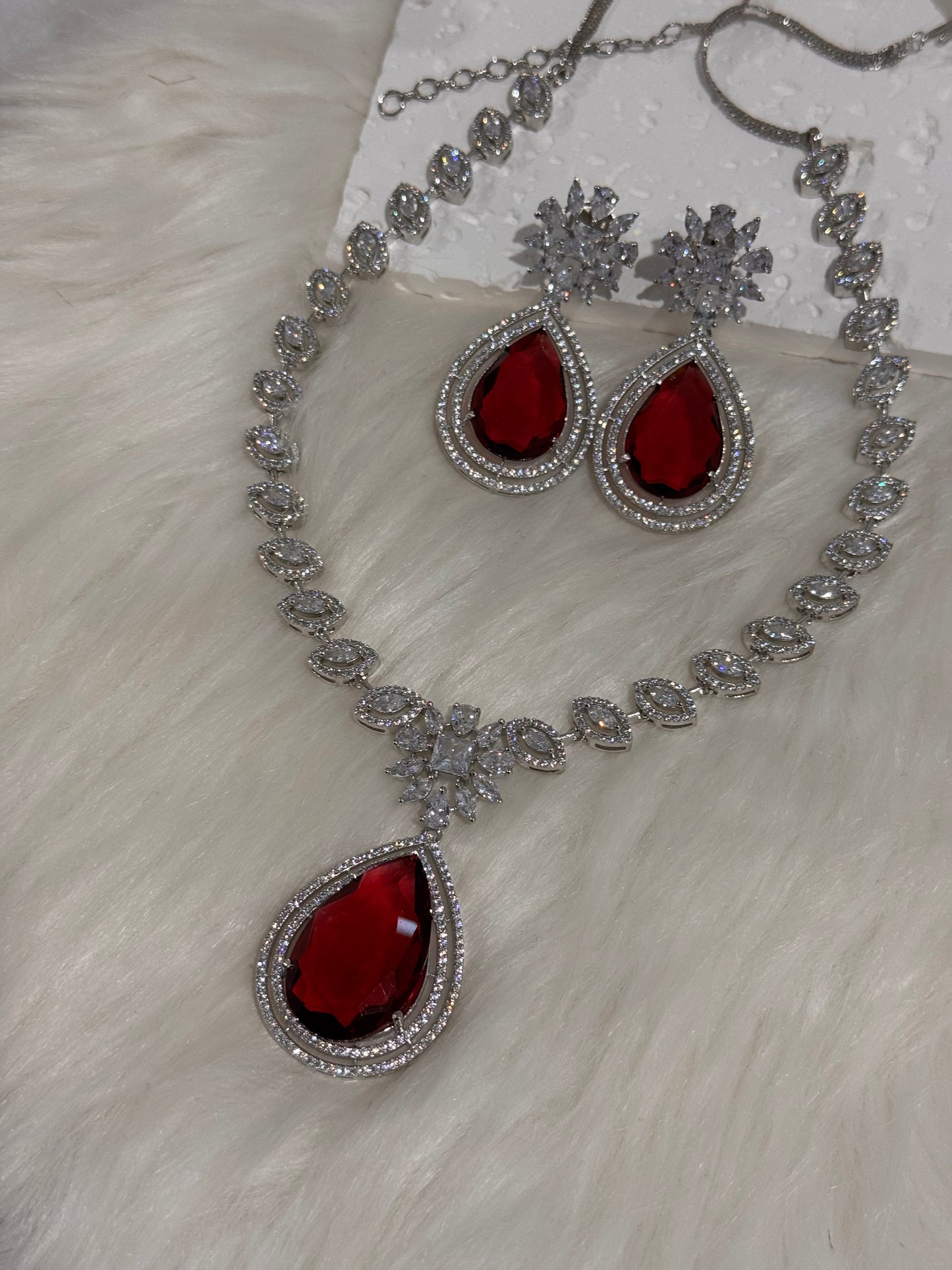 FMC2564 - AD Doublet Necklace Set