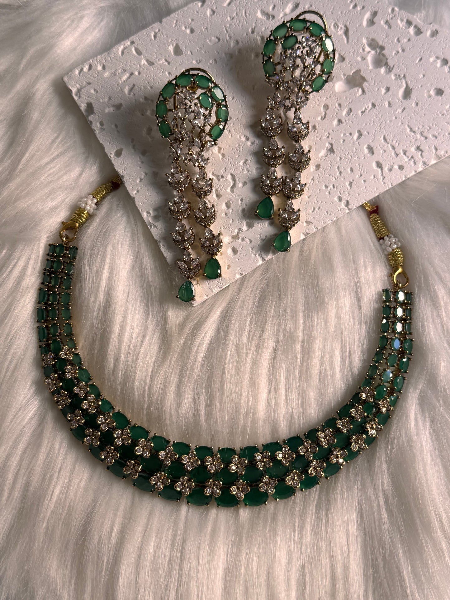 FMC2720 - CZ Necklace Set