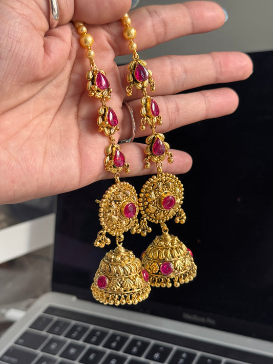 FMC2312 - 2 Gram Gold Plated Jhumki