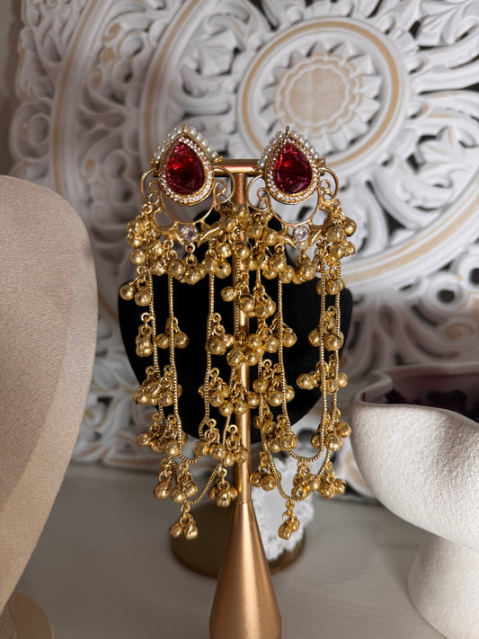 FMC979 - Brass (Kashmiri) Earrings