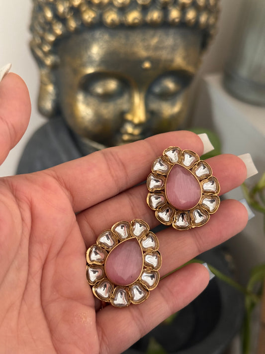 FMC151 - Kundan Stud Earrings