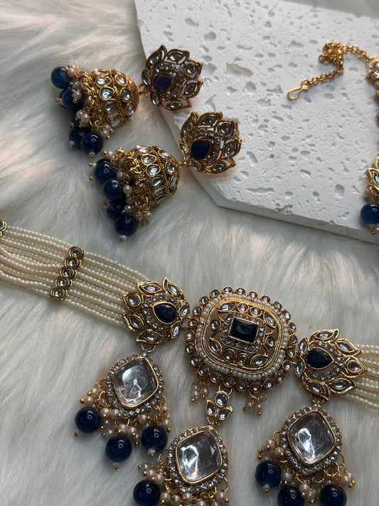 FMC525 - Kundan Chokar Necklace