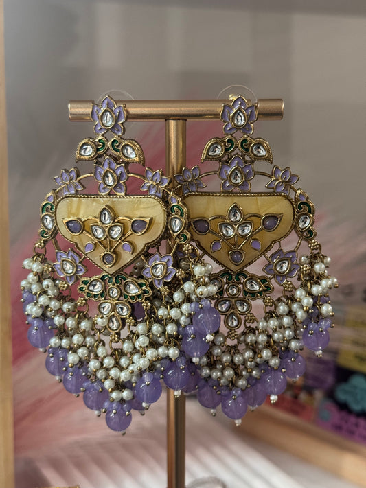 FMC675 - Kundan Earrings