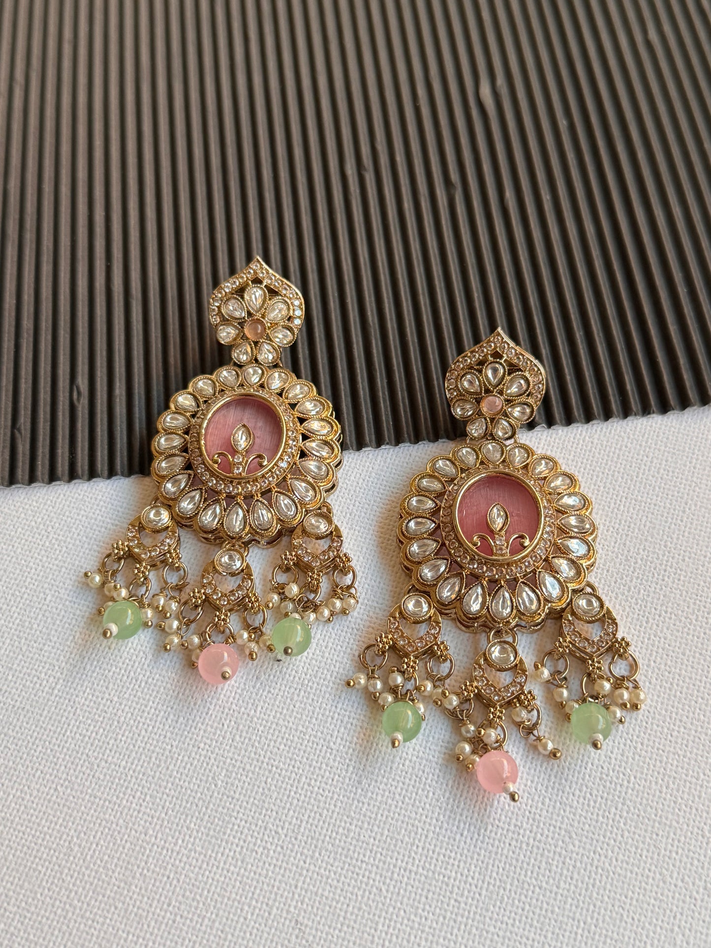 FMC433 - Kundan Earrings