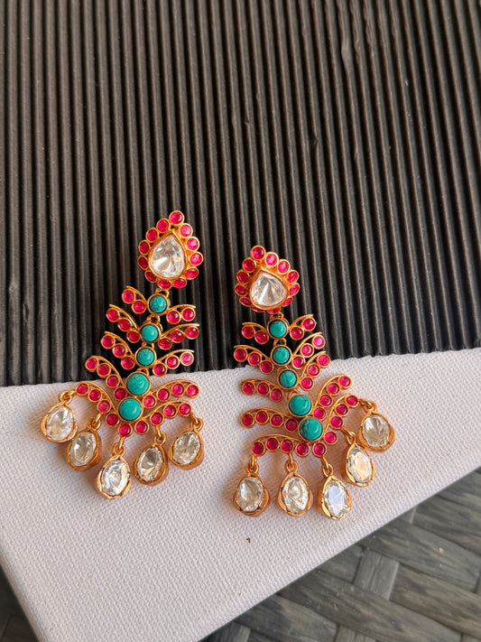 FMC1543 - Mossanite Earrings