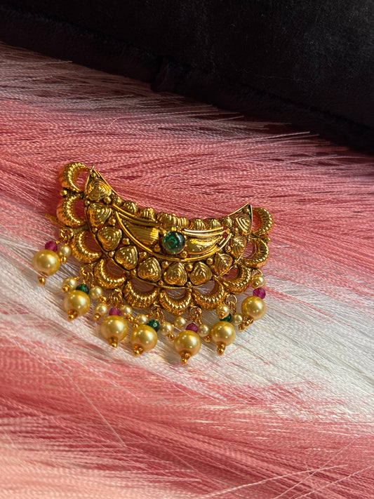 FMC1021 - Antique Gold Plated Hair Clip