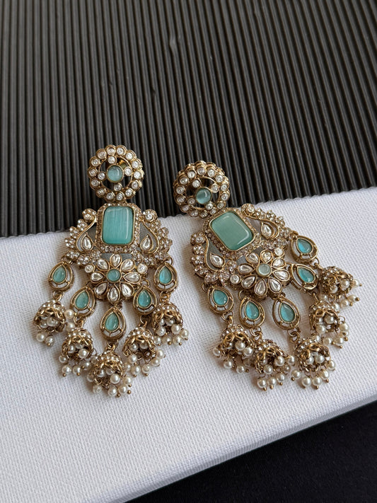 FMC765 - Kundan Earrings