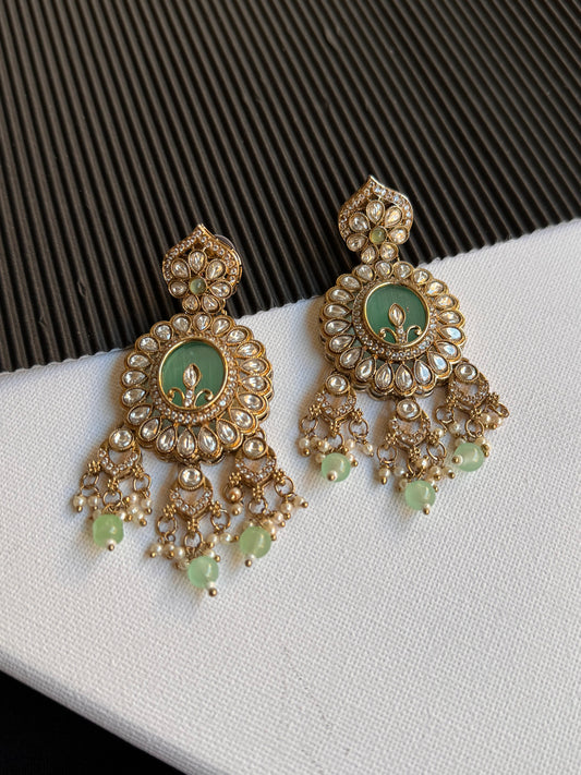 FMC433 - Kundan Earrings