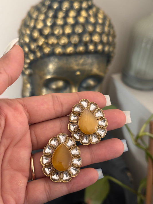 FMC151 - Kundan Stud Earrings
