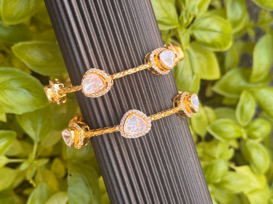 FMC2180 - Uncut Kundan Bangles