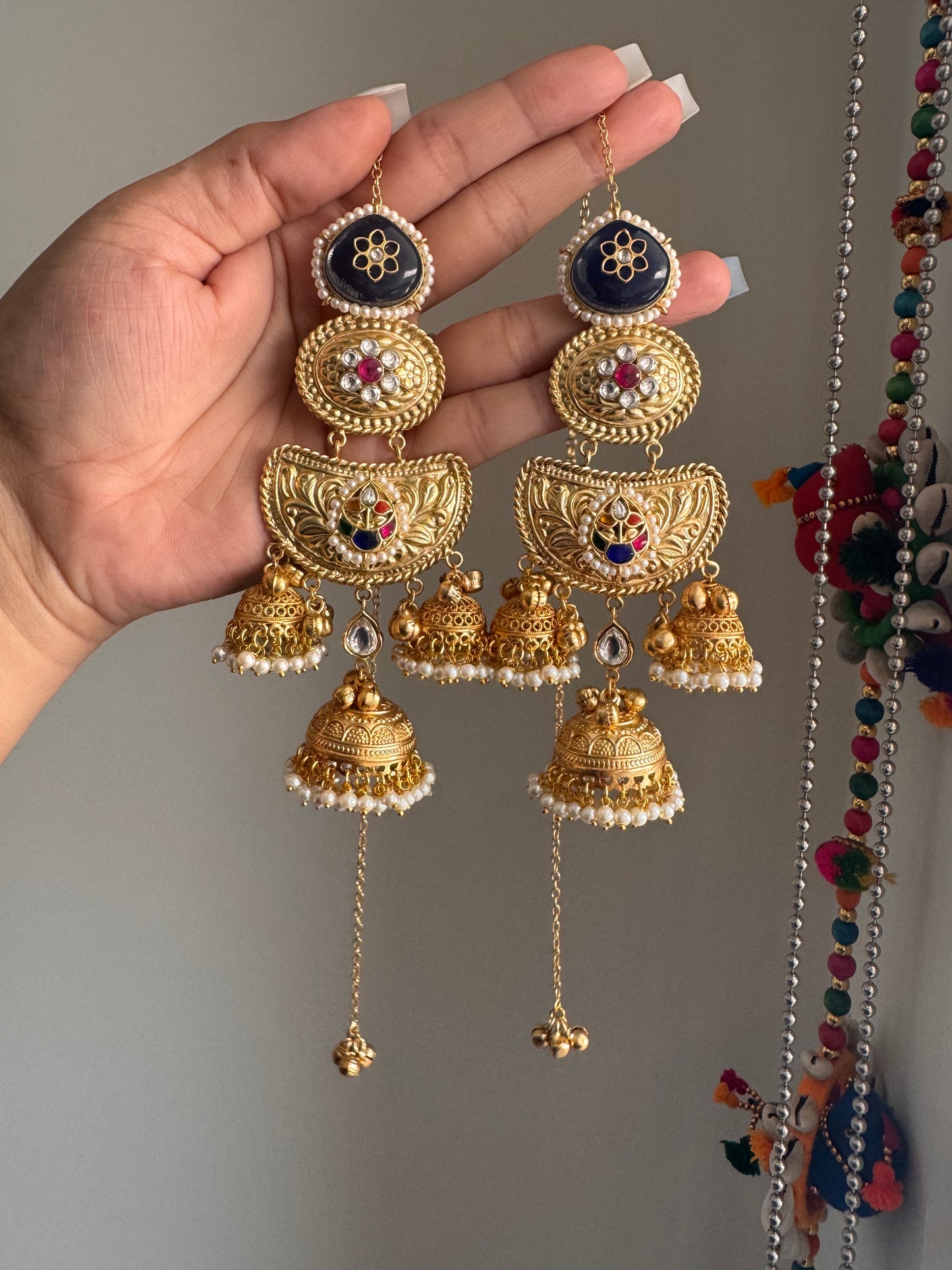 FMC2876 - Brass Earrings