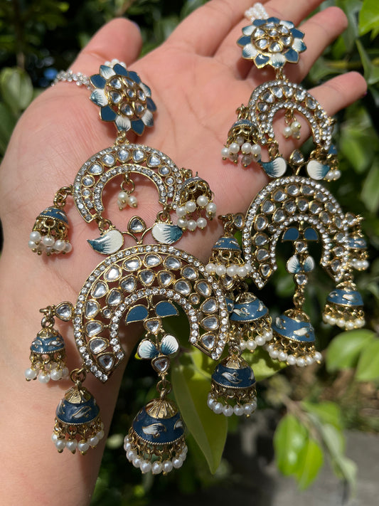 FMC245 - Kundan Earrings