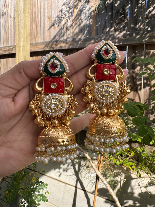 FMC955 - Brass (Rep) Earrings