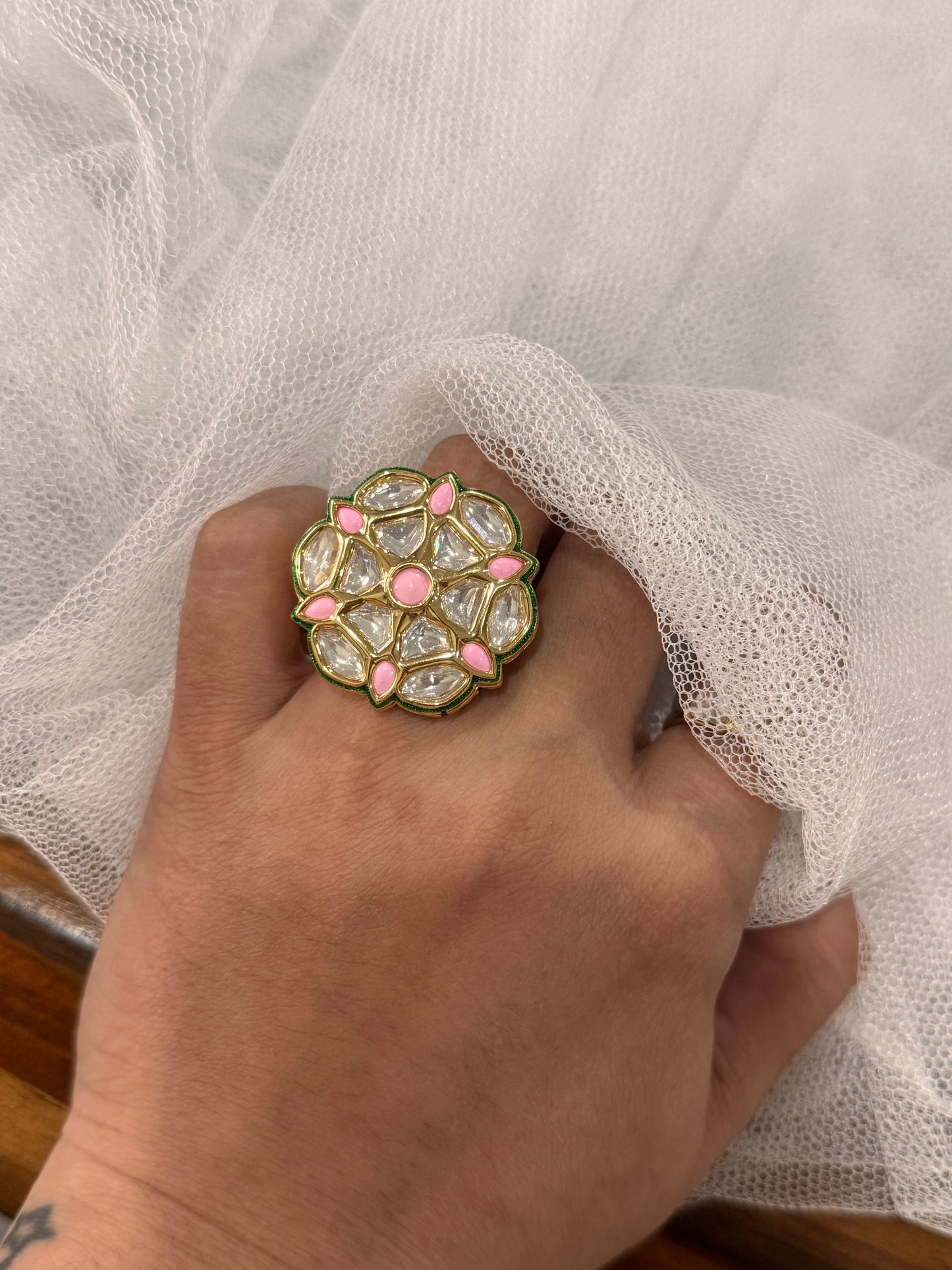 FMC311 - Uncut Kundan Ring