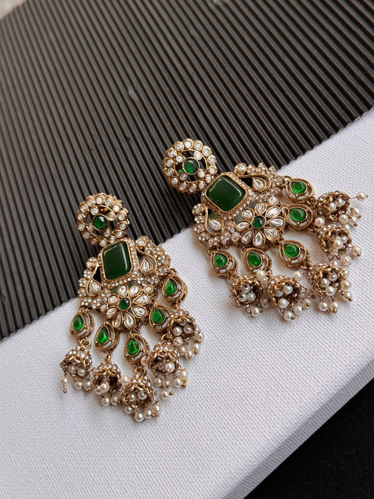 FMC765 - Kundan Earrings