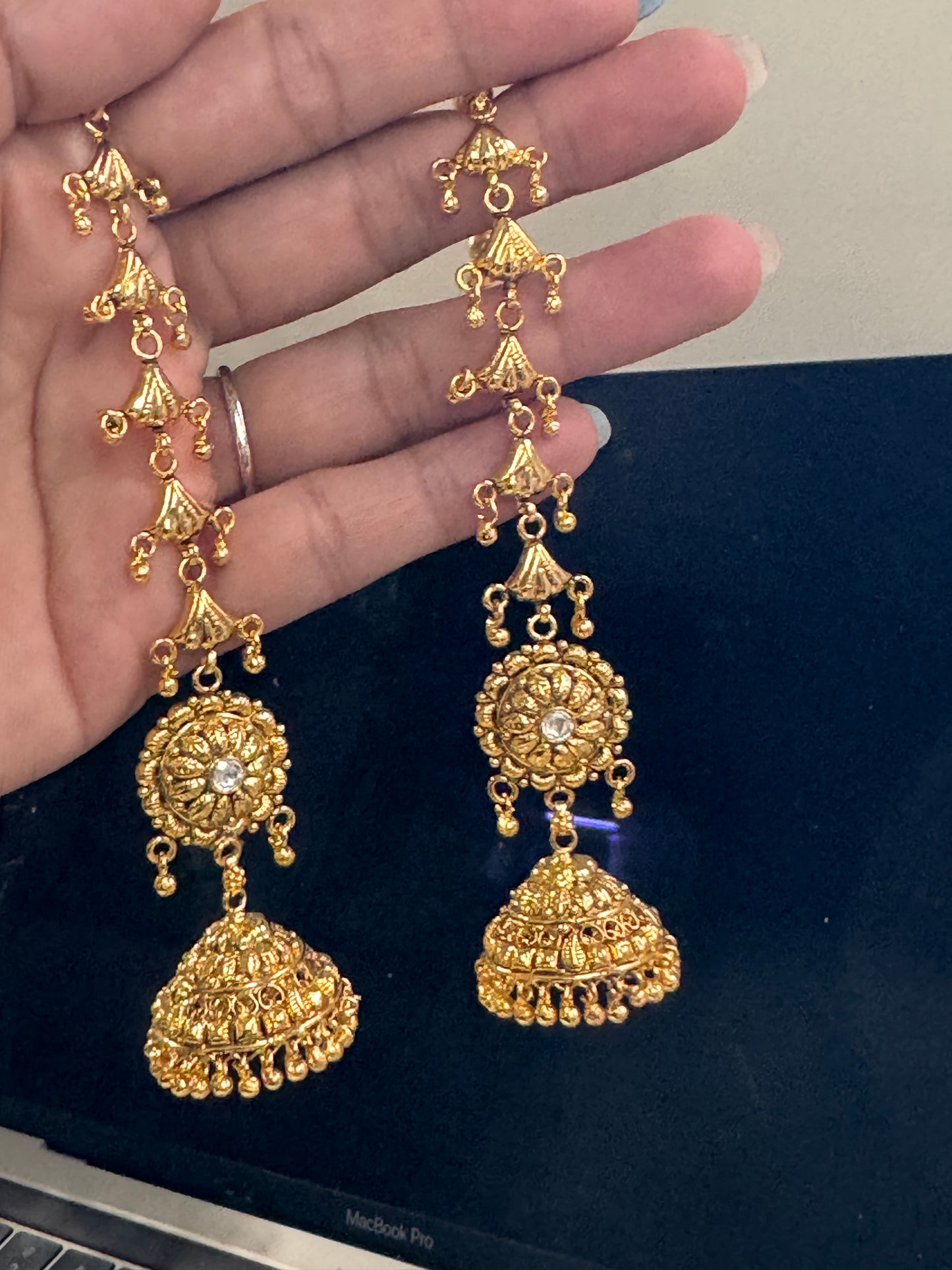 FMC1712 - 2 Gram Gold Plated Jhumki