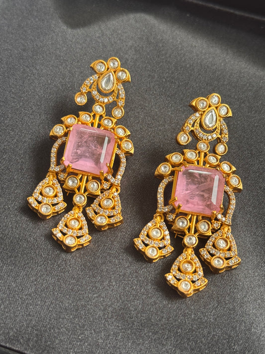 FMC789 - Mossanite Earrings