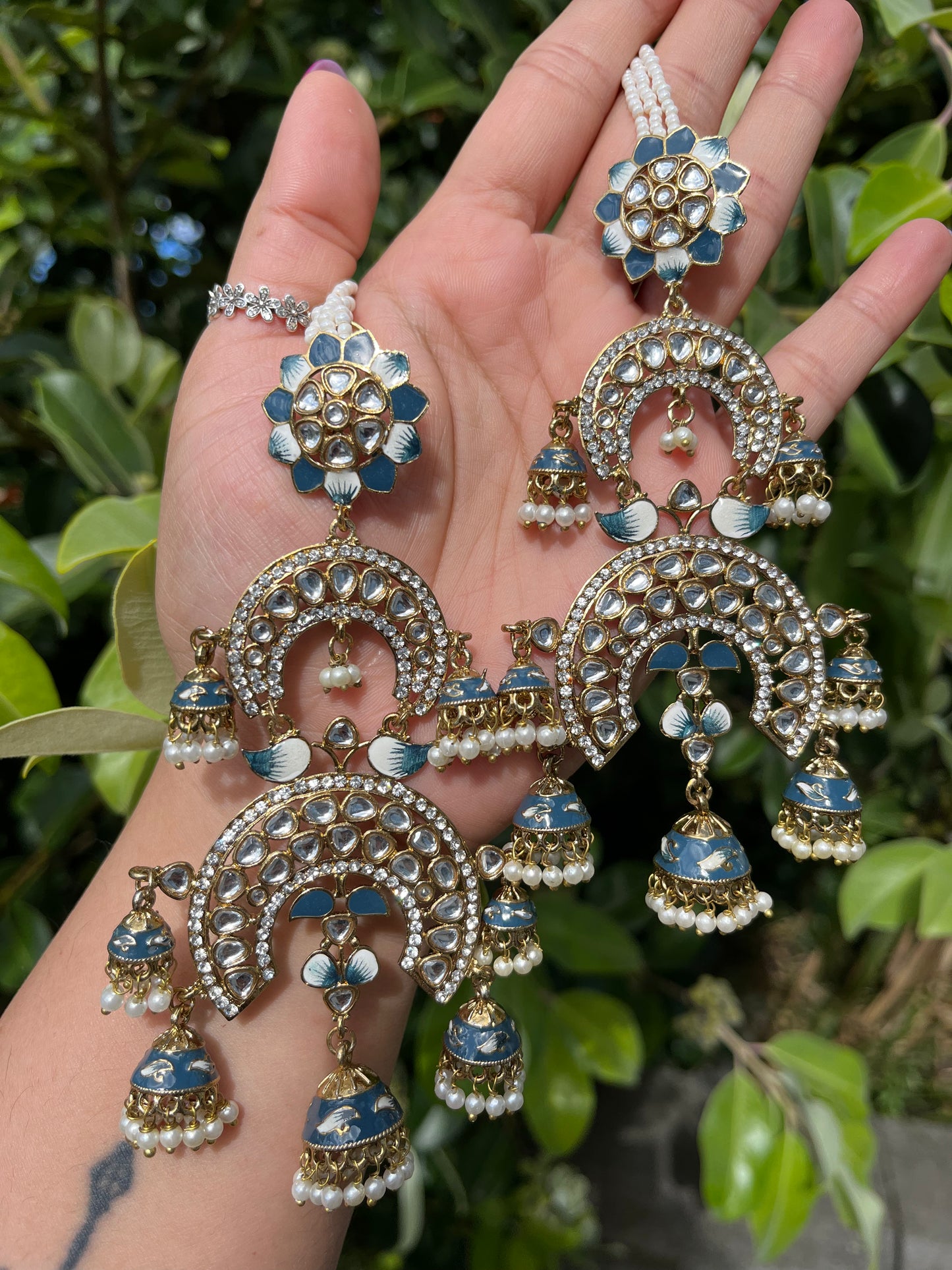 FMC245 - Kundan Earrings