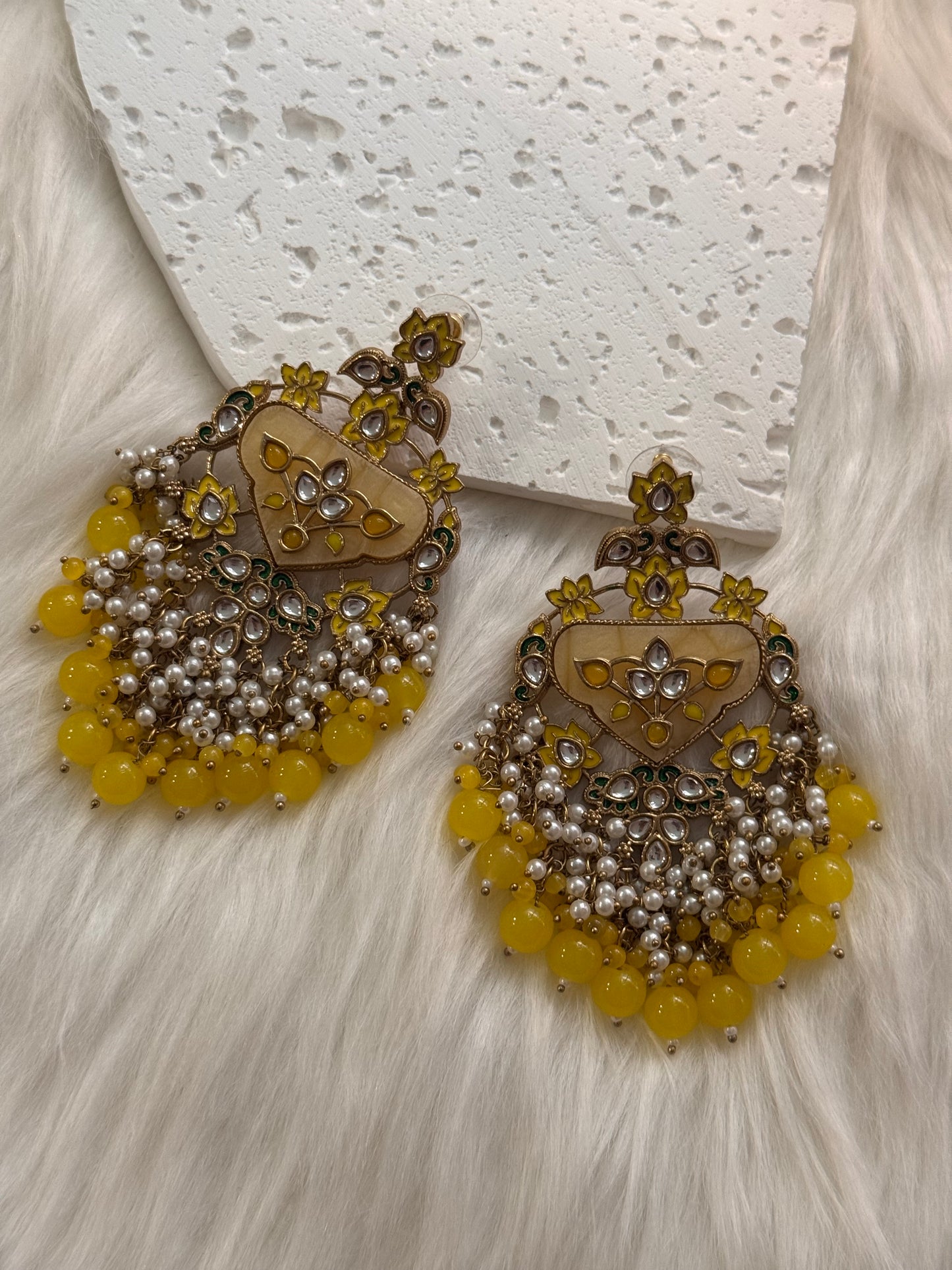FMC675 - Kundan Earrings