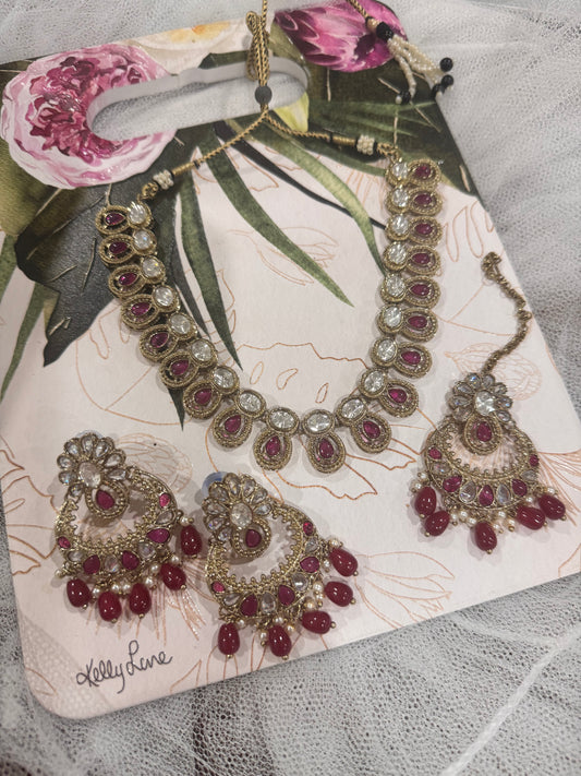 FMC256- Polki Necklace