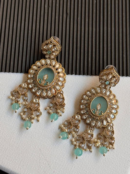 FMC433 - Kundan Earrings