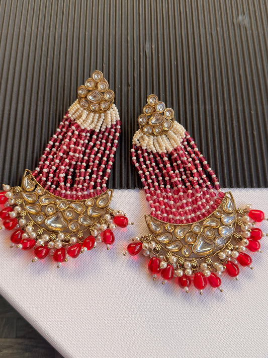 FMC760 - Kundan Earrings