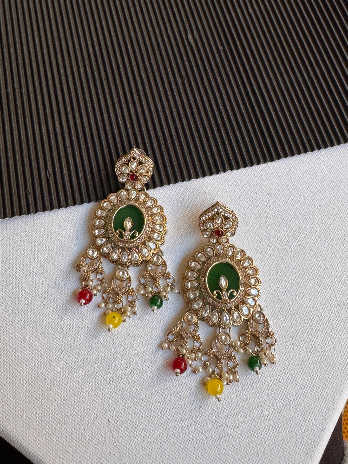 FMC433 - Kundan Earrings
