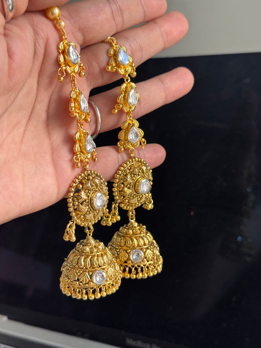 FMC2312 - 2 Gram Gold Plated Jhumki