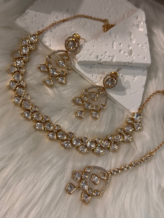 FMC2723 - Uncut Kundan Necklace