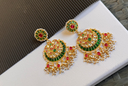 FMC2450 - Pachi Kundan Earrings