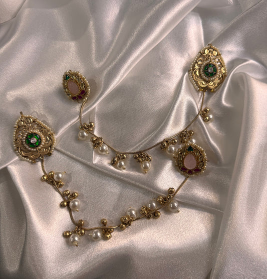 FMC2535 - Brass (Kashmiri) Earrings