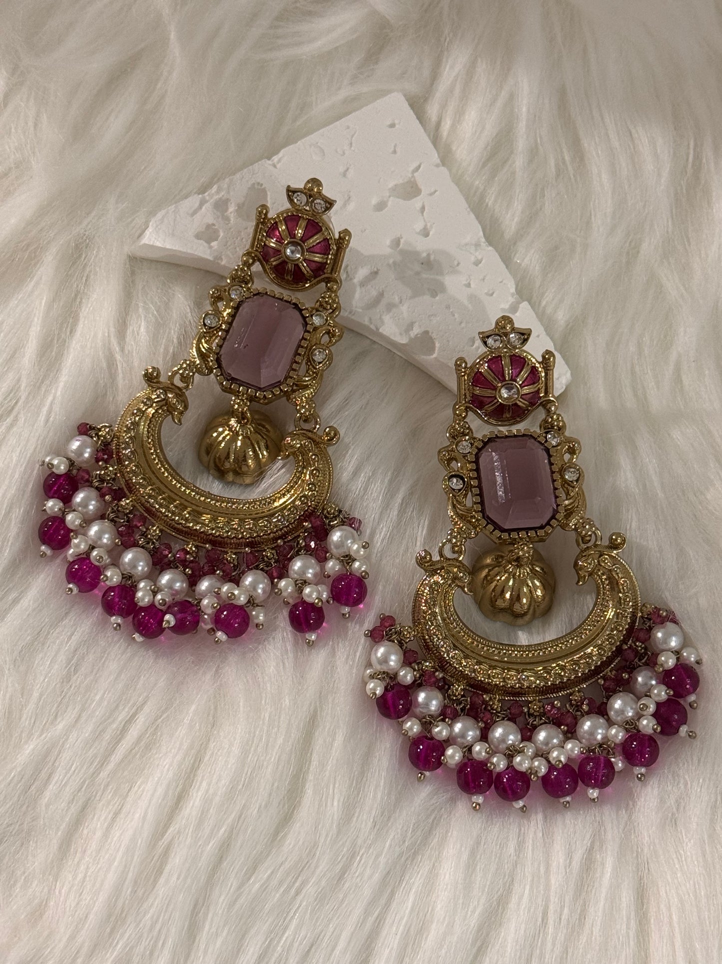 FMC495 - Kundan Earrings