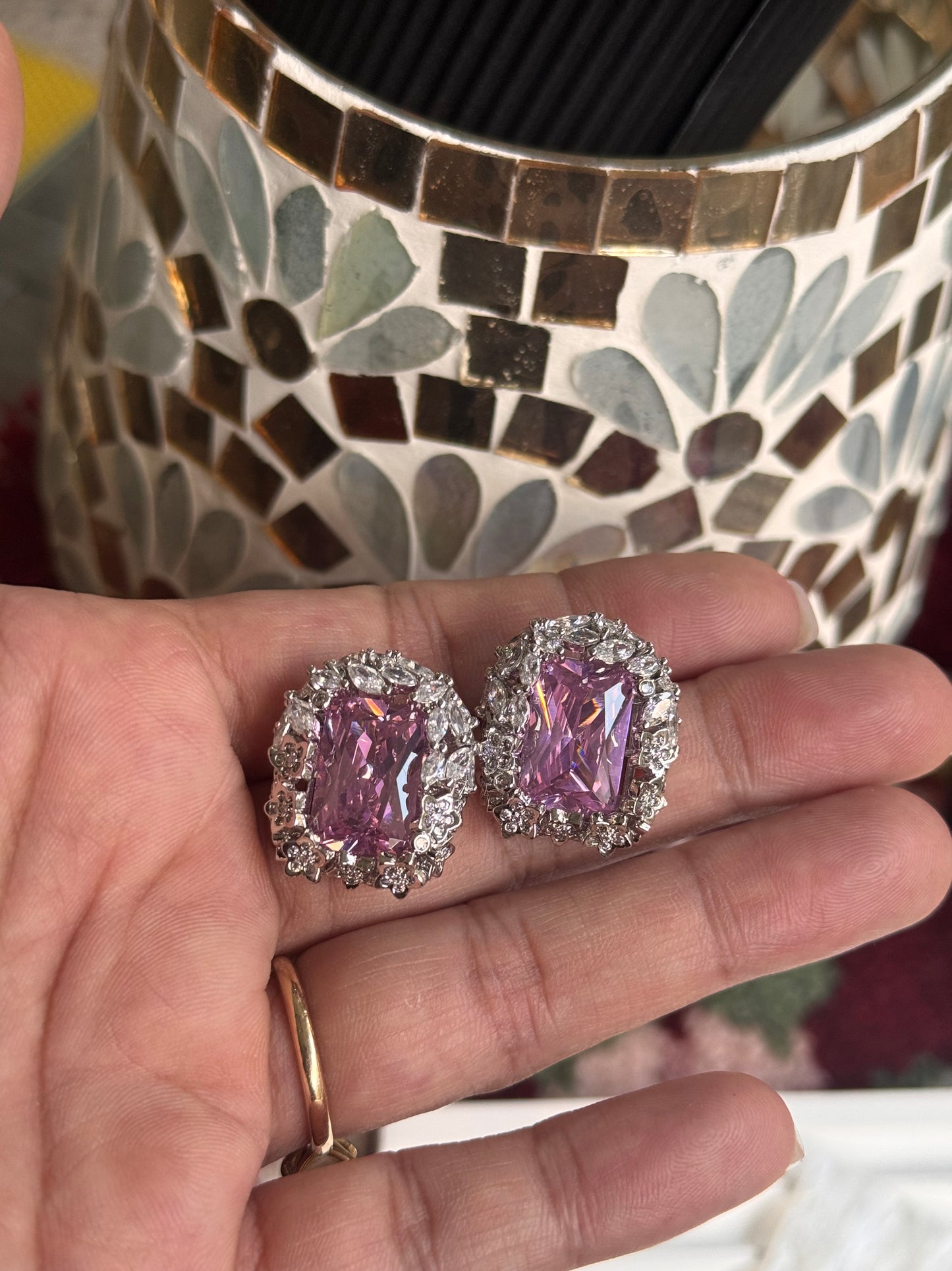 FMC1236 - WGP Stud Earrings