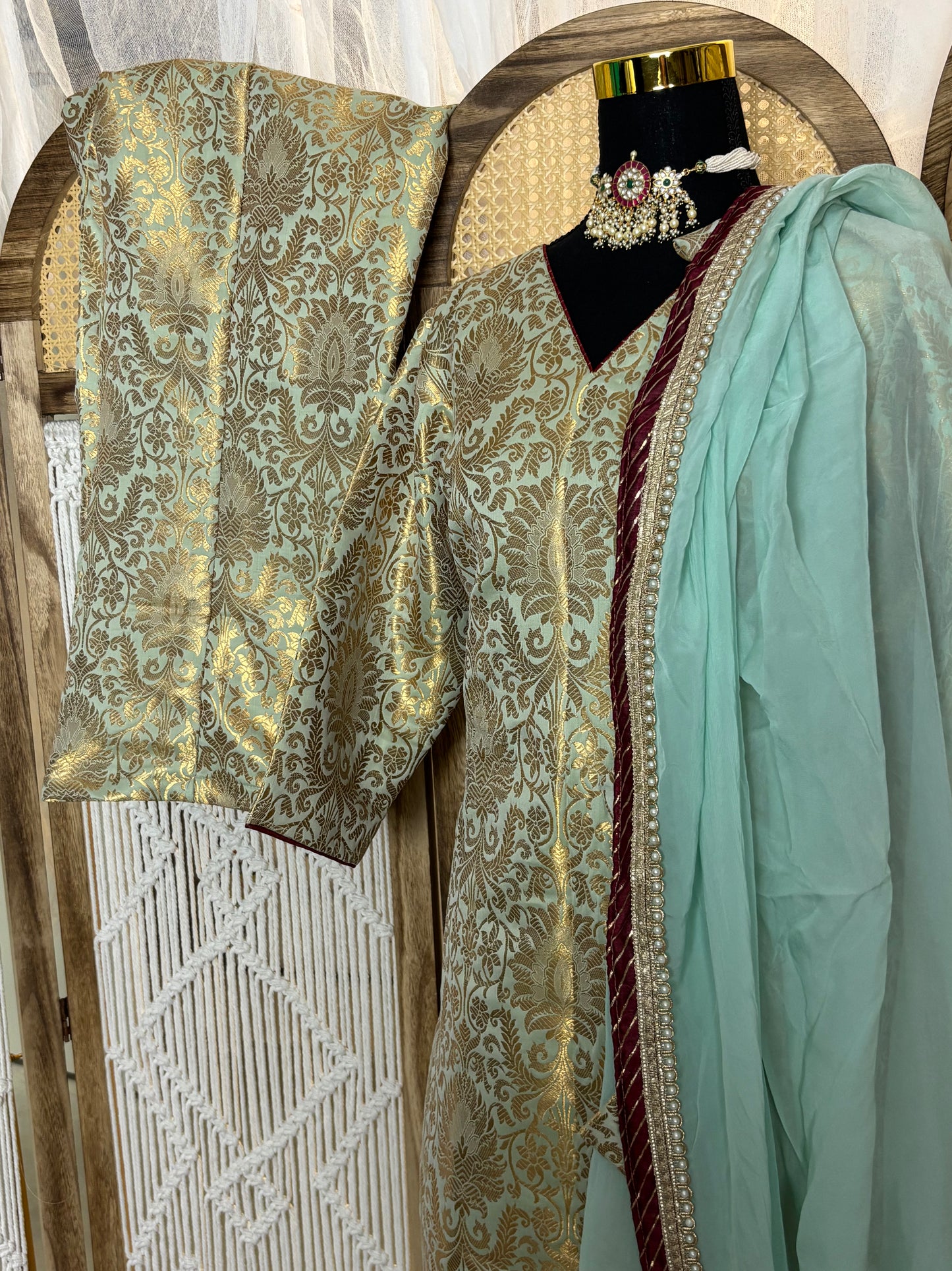 Banarasi Brocade Suit Pant