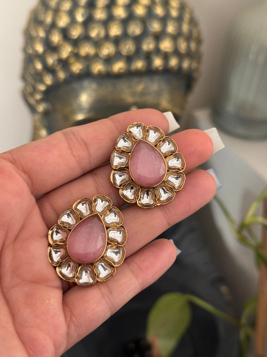 FMC151 - Kundan Stud Earrings