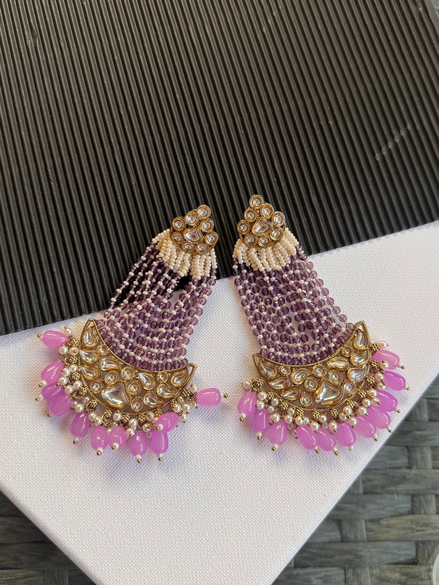 FMC760 - Kundan Earrings