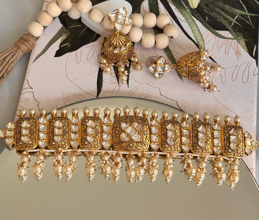 FMC6756 - Uncut Kundan Chokar