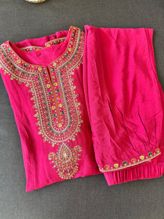 SB111 - Embroidered Afgani Suit