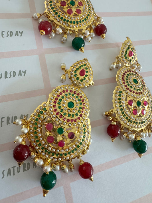 FMC1067 - Jadau Maangtikka Set