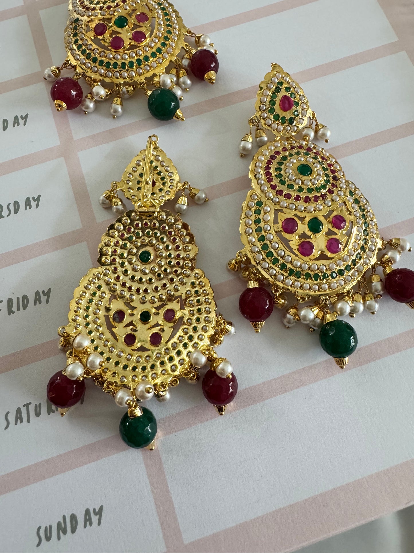 FMC1067 - Jadau Maangtikka Set