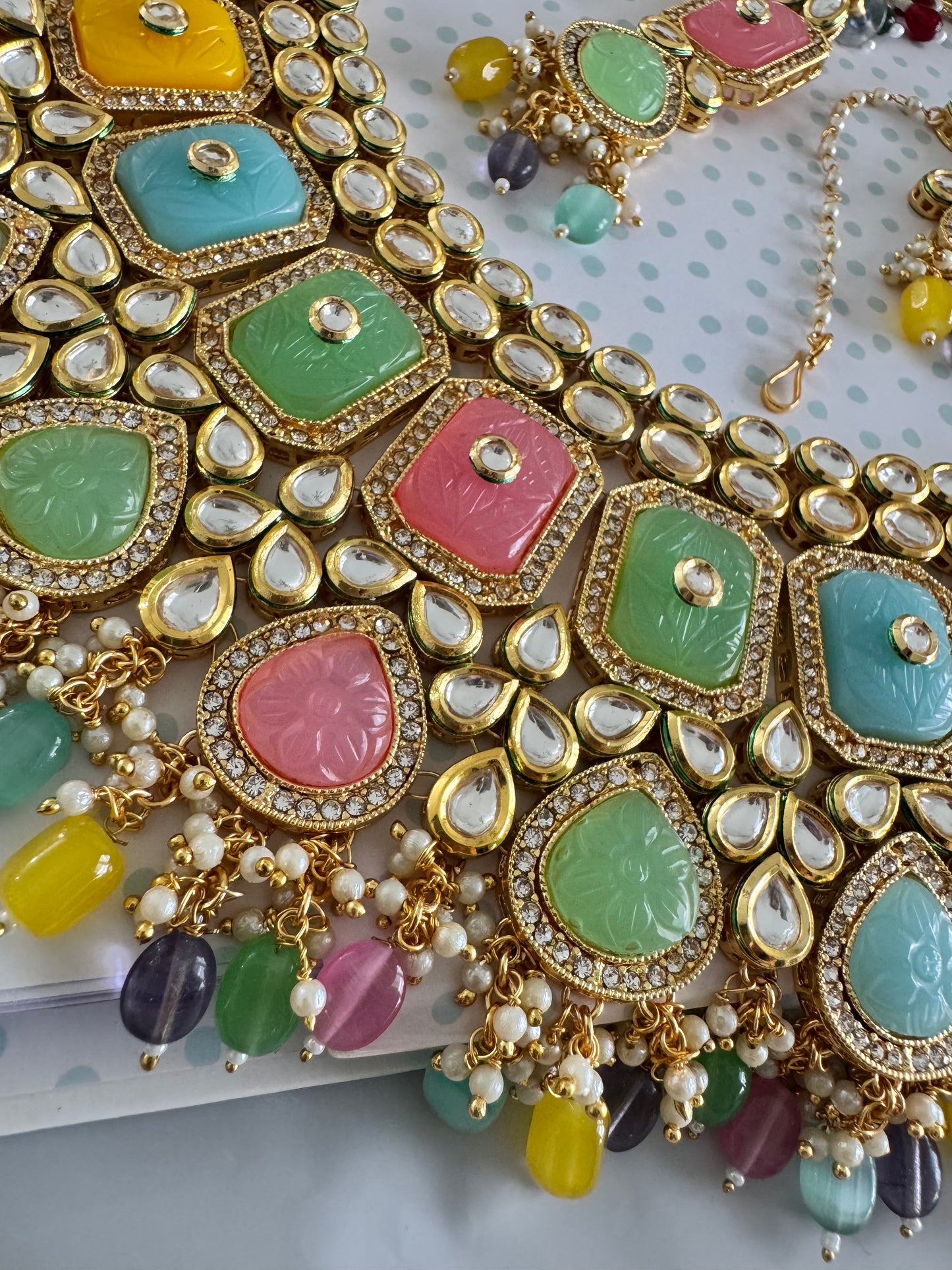 FMC1448 - Kundan Necklace
