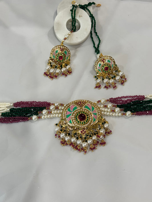 FMC2927- Jadau Chokar Set