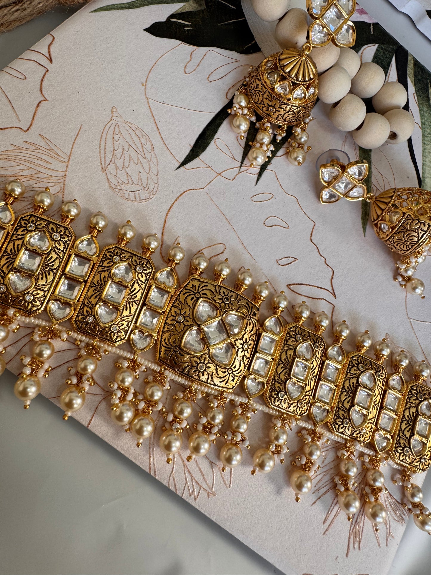 FMC6756 - Uncut Kundan Chokar