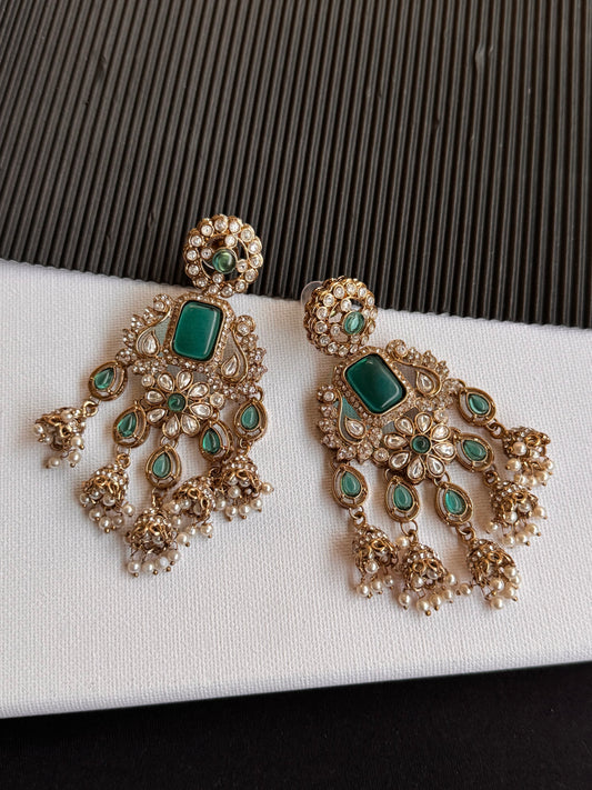 FMC765 - Kundan Earrings