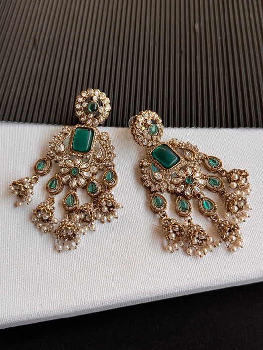 FMC765 - Kundan Earrings